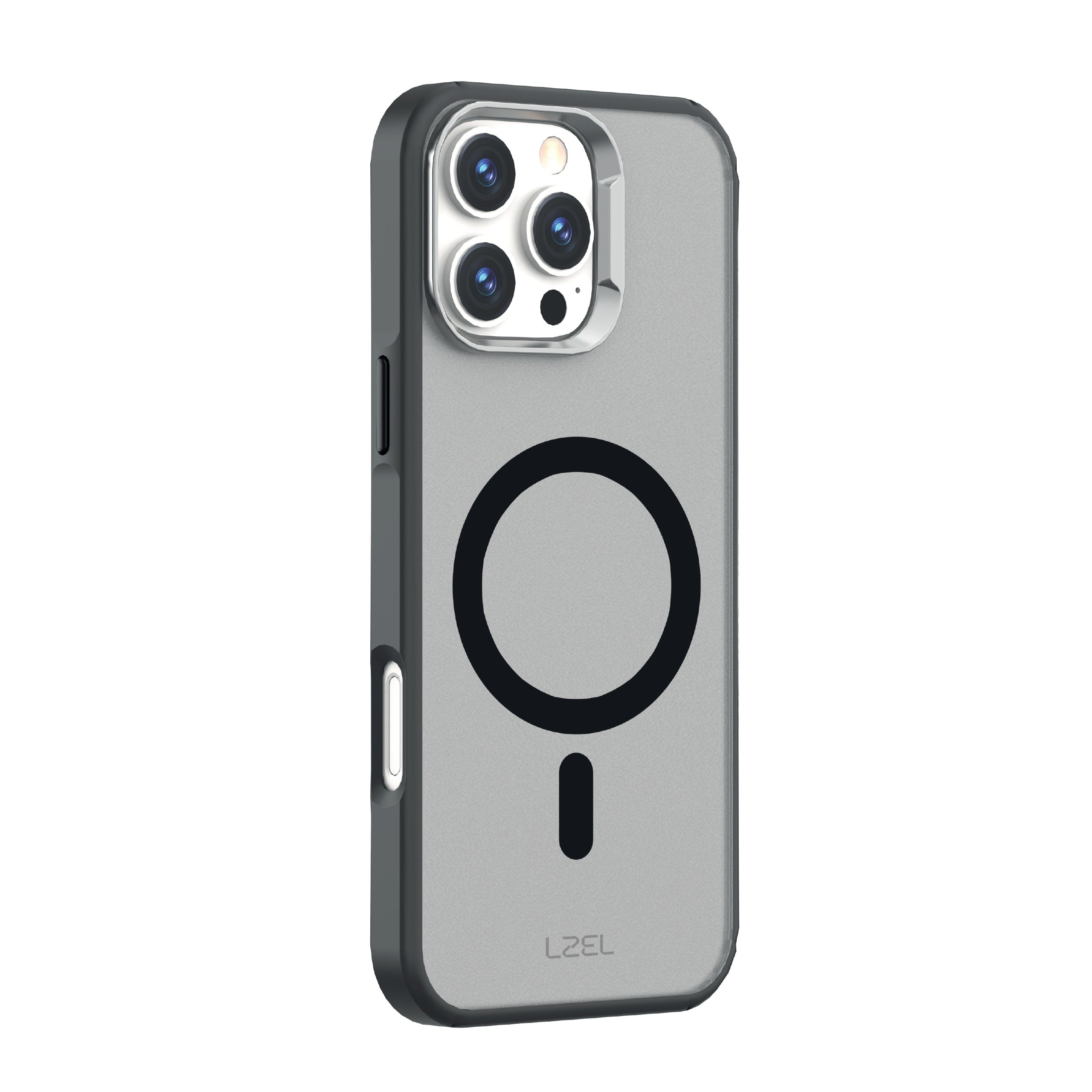 LZEL iPhone 16 Pro Max Mag Fusion Prime Clear Matt With MagSafe | Black LZEL iPhone 16 Pro Max Mag Fusion Prime Clear Matt With MagSafe | Black